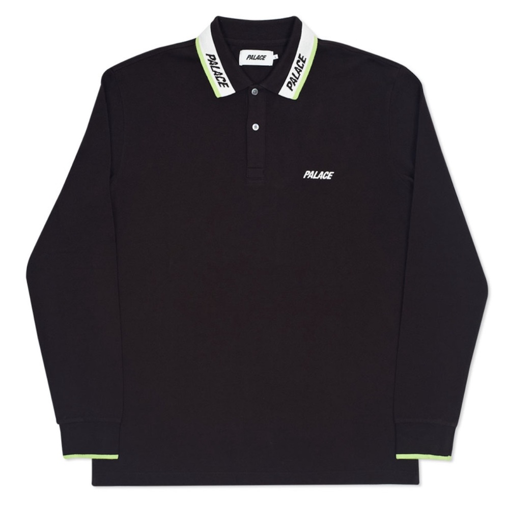 Palace Fluro Long Sleeve Polo